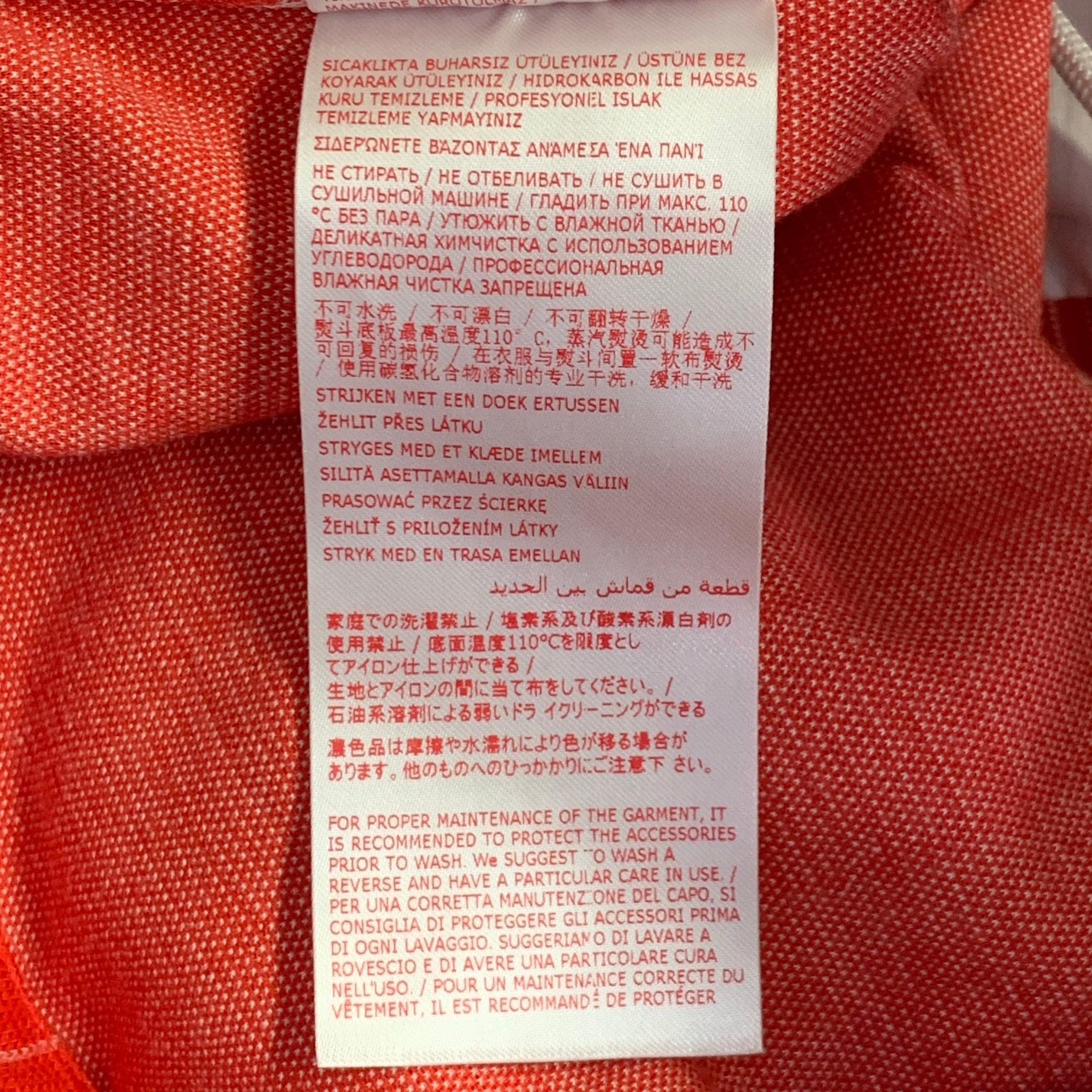 MARNI Größe 34 rot weiß kariert Viskosemischung Kordelzug Freizeithosen im Angebot 3