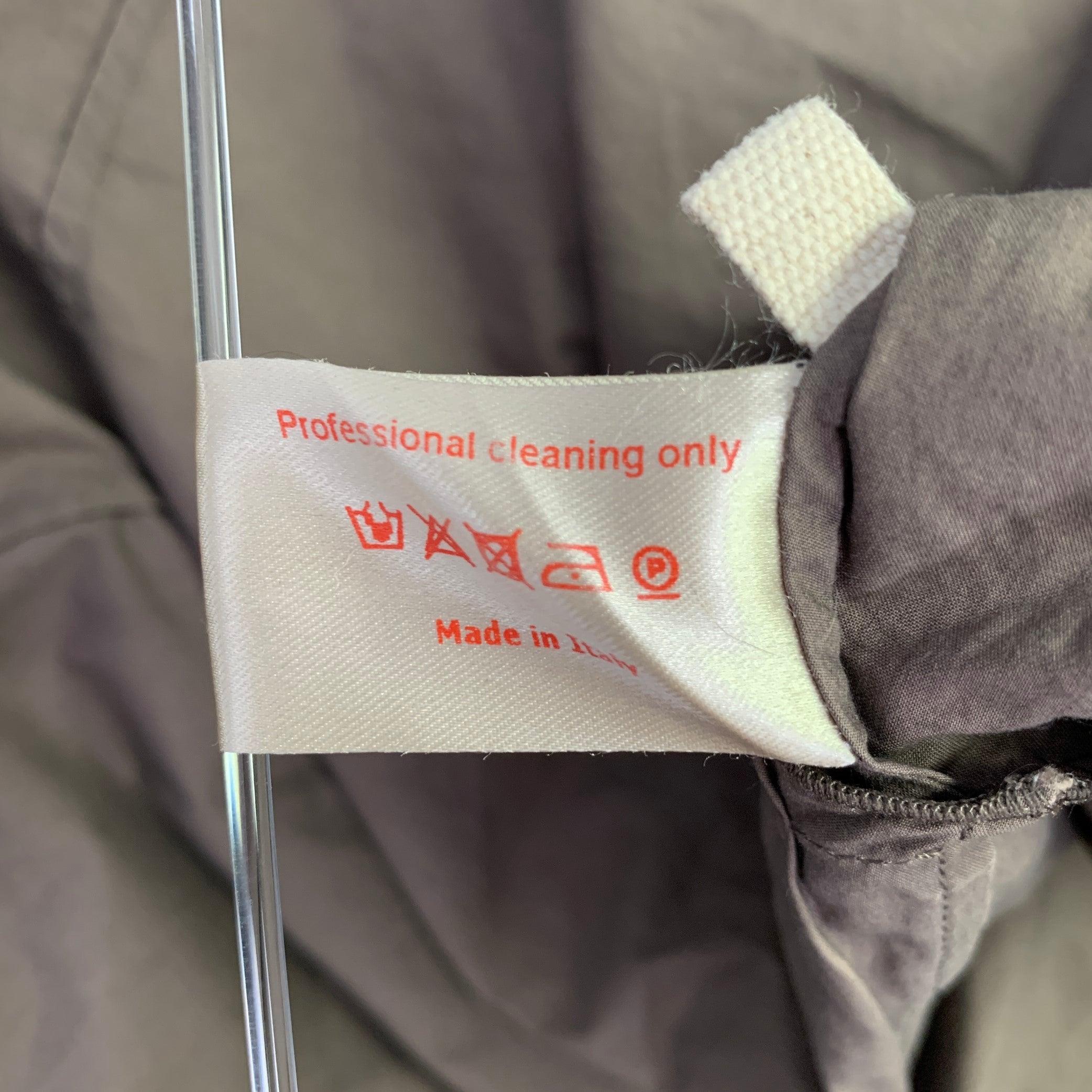 MARNI Size S Khaki Cotton Pleated Knee Length Dress For Sale 3
