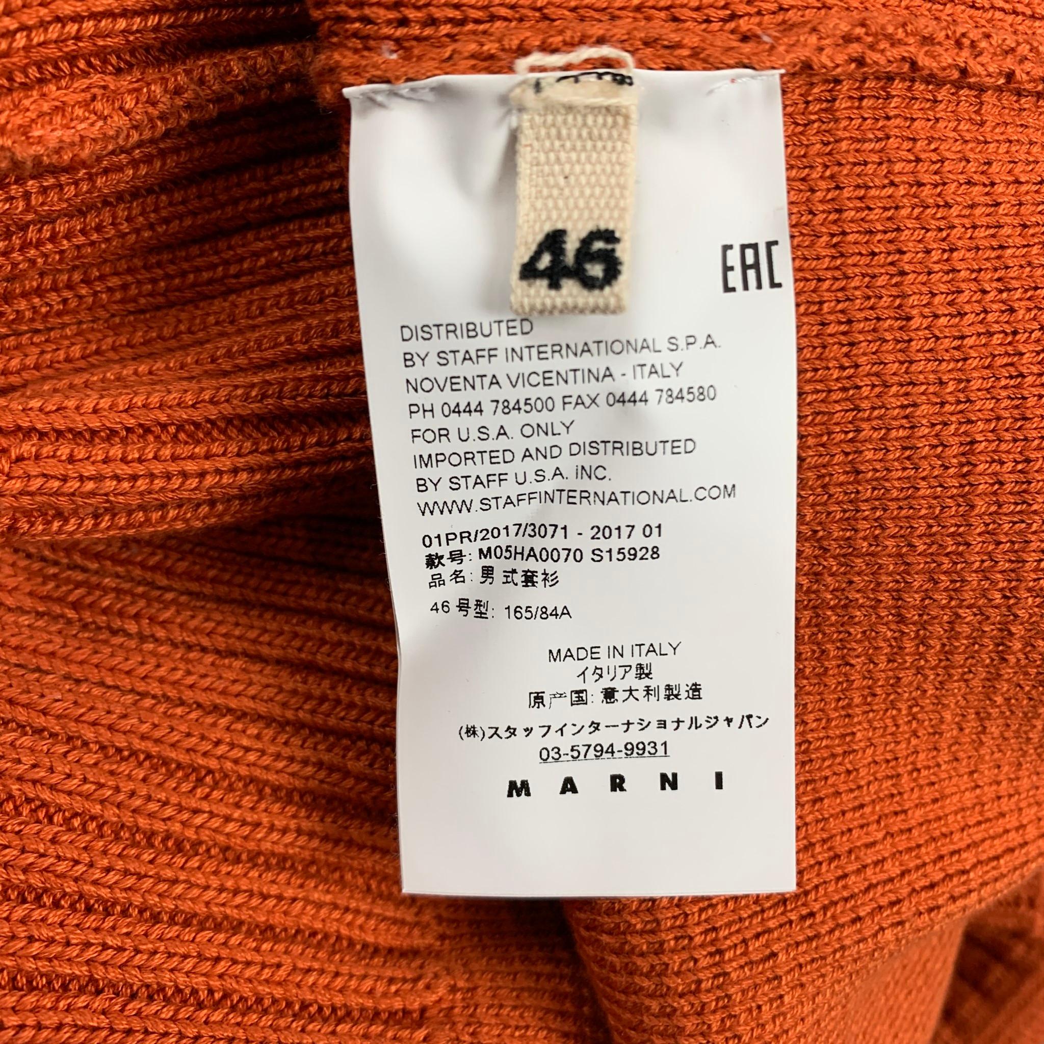 marni orange sweater