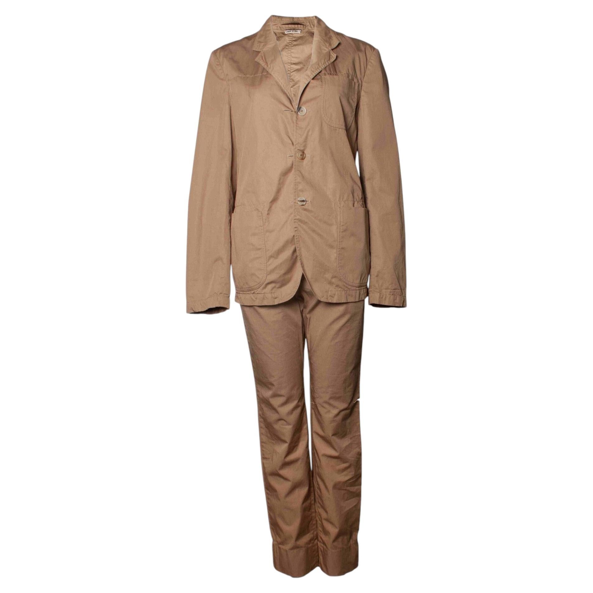 Pre-owned Marni , Suit In Beige In Brown