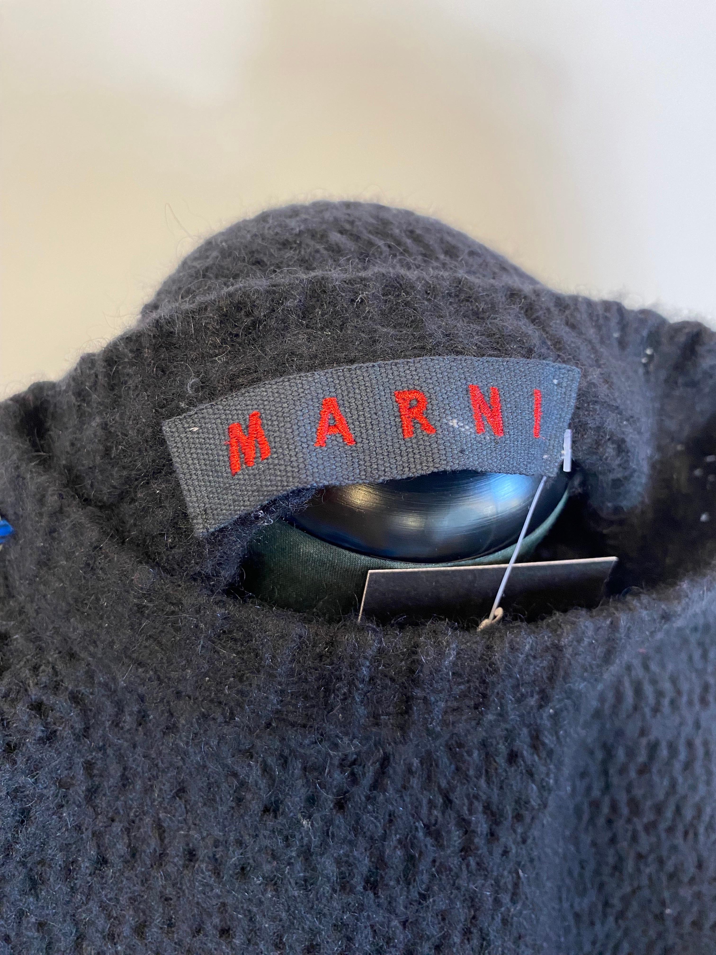 Pull Marni en laine noire Bon état - En vente à Carnate, IT