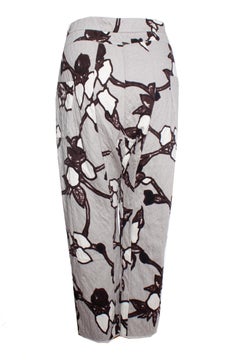 Marni, trousers with flower print