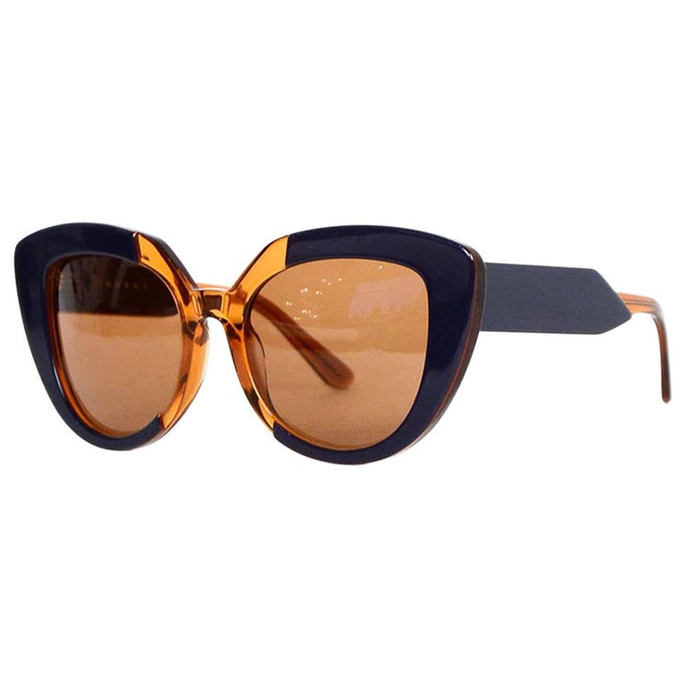 Marni Two-Tone 2019 Prisma Sunglasses For Sale at 1stDibs | marni prisma  sunglasses