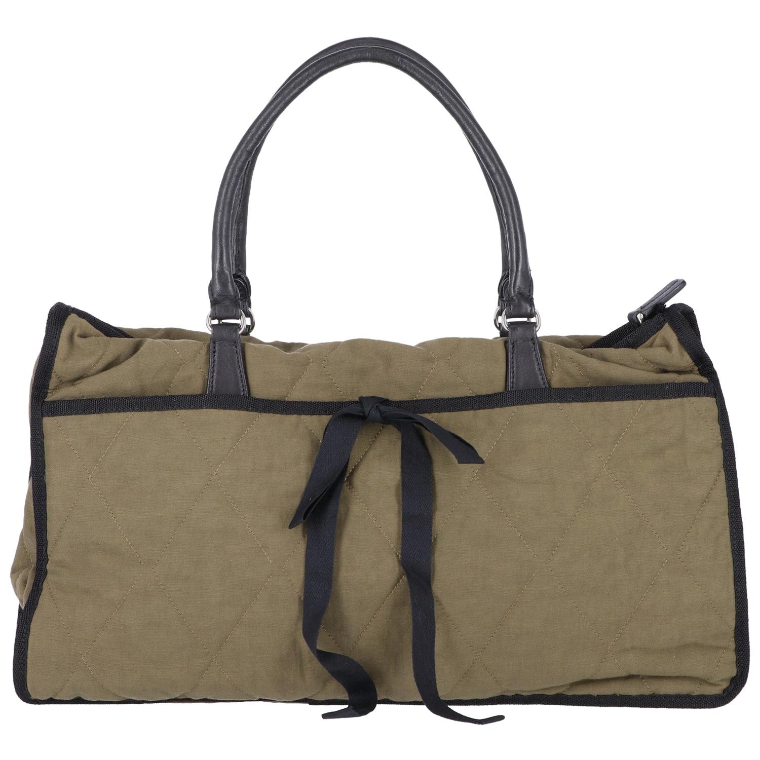 Marni Vintage Quilted Fabric Bag, 2000s at 1stDibs