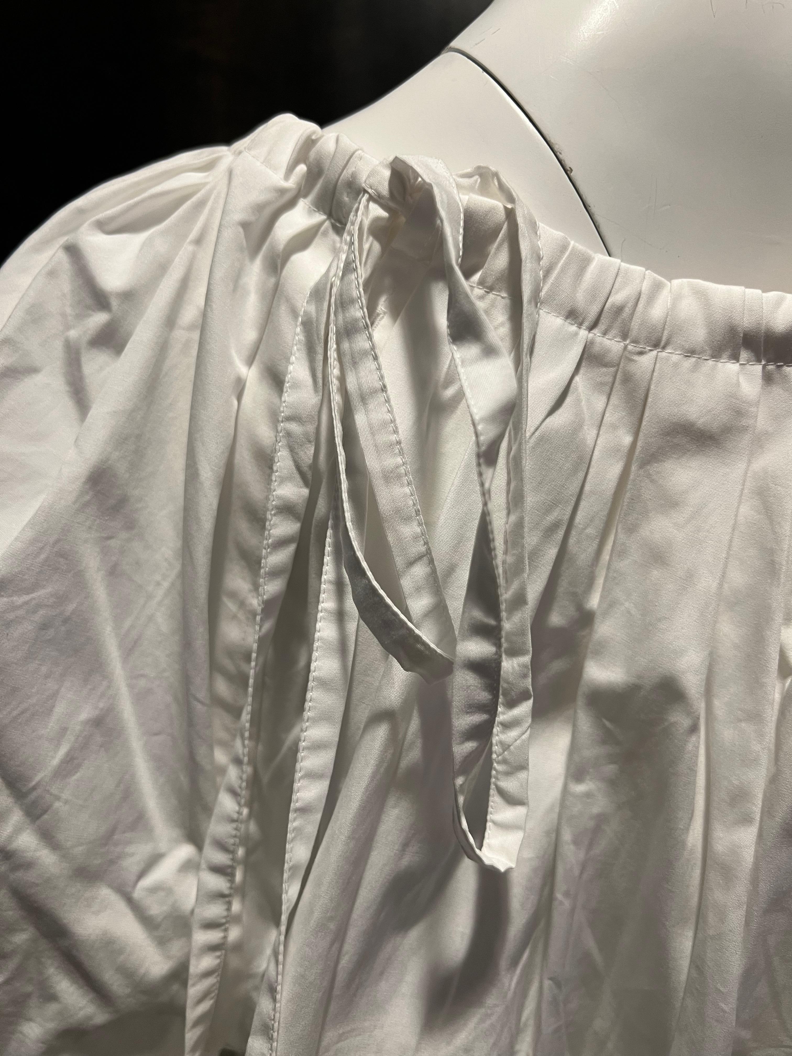 Marni Weiße Bluse mit Oberteil, Größe 40 im Angebot 1