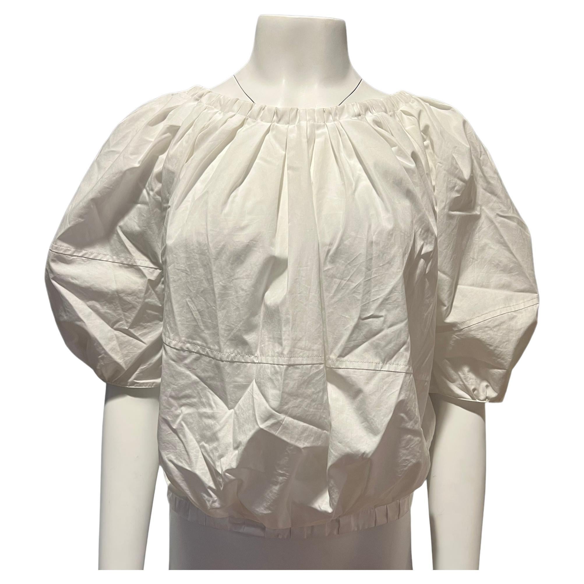 Marni White Top Blouse, Size 40 For Sale