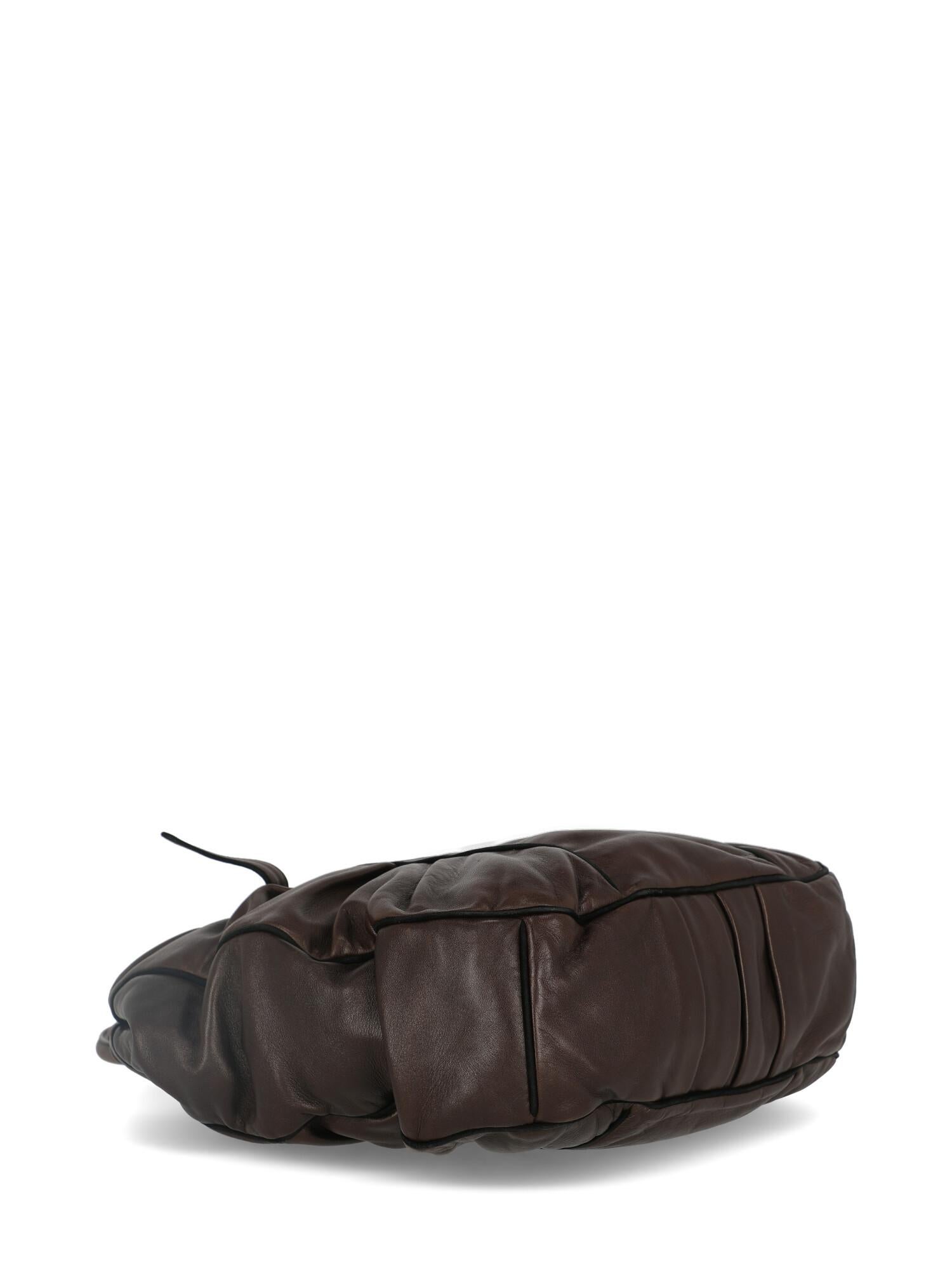 Women's Marni Woman Handbag Brown Leather For Sale
