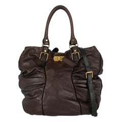 Marni Woman Handbag Brown Leather