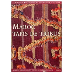 Vintage Maroc Tapis de tribus 'French' Moroccan Tribal Rugs Paperback Book