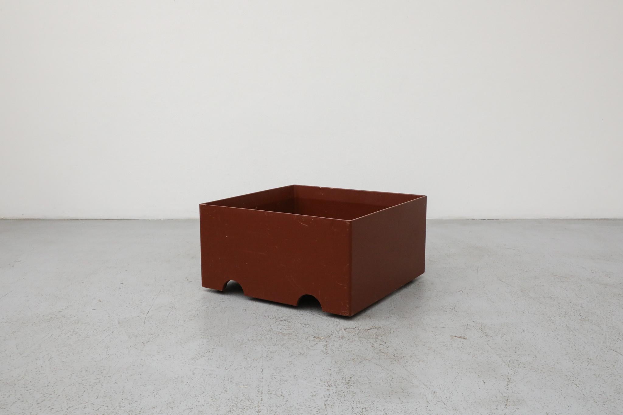 Late 20th Century Maroon Kartell Stacking 
