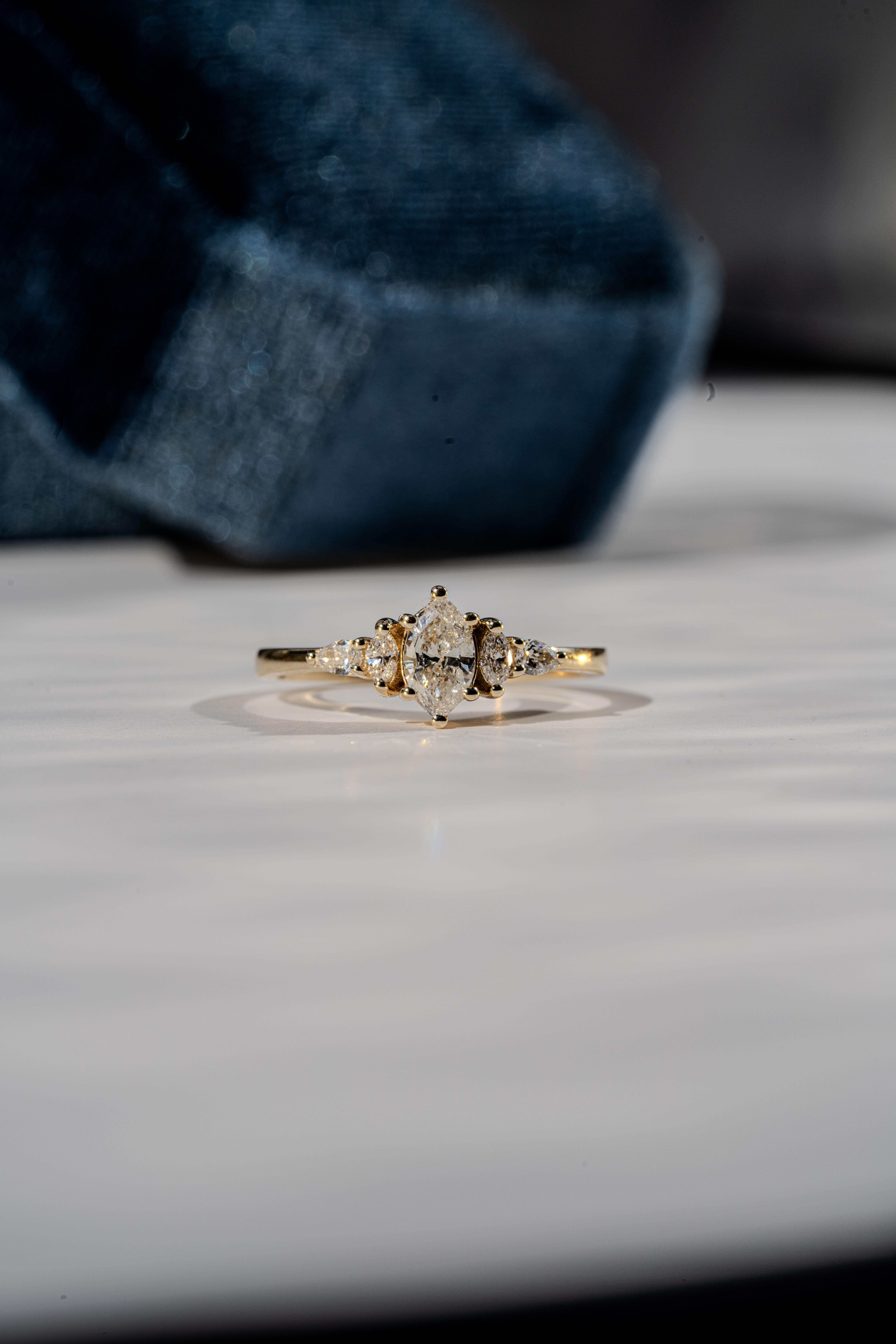For Sale:  ”Marque” Diamond Engagement Ring 2