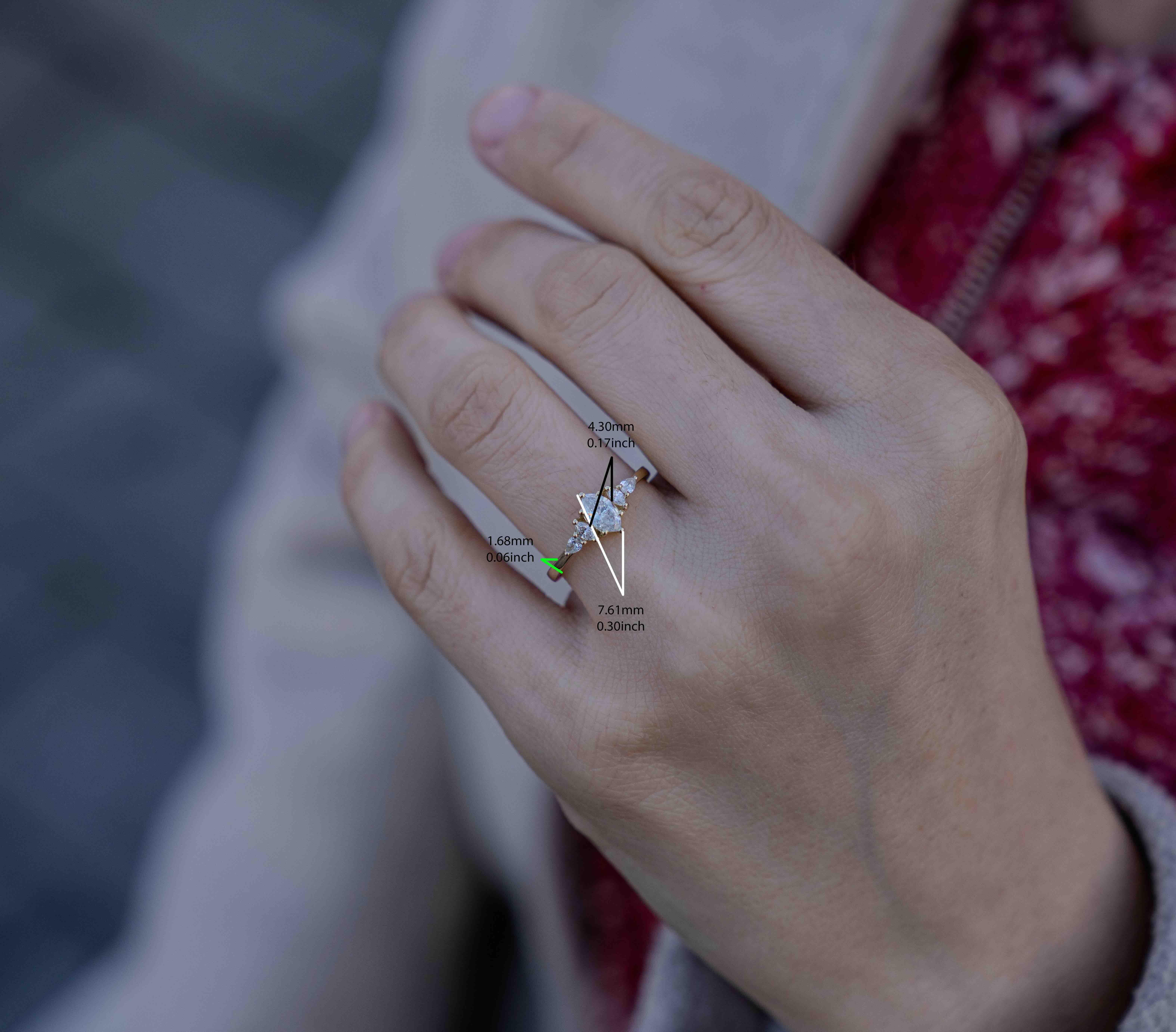For Sale:  ”Marque” Diamond Engagement Ring 5