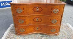 Marquentry Baroque Commode Oakwood from the 1750s