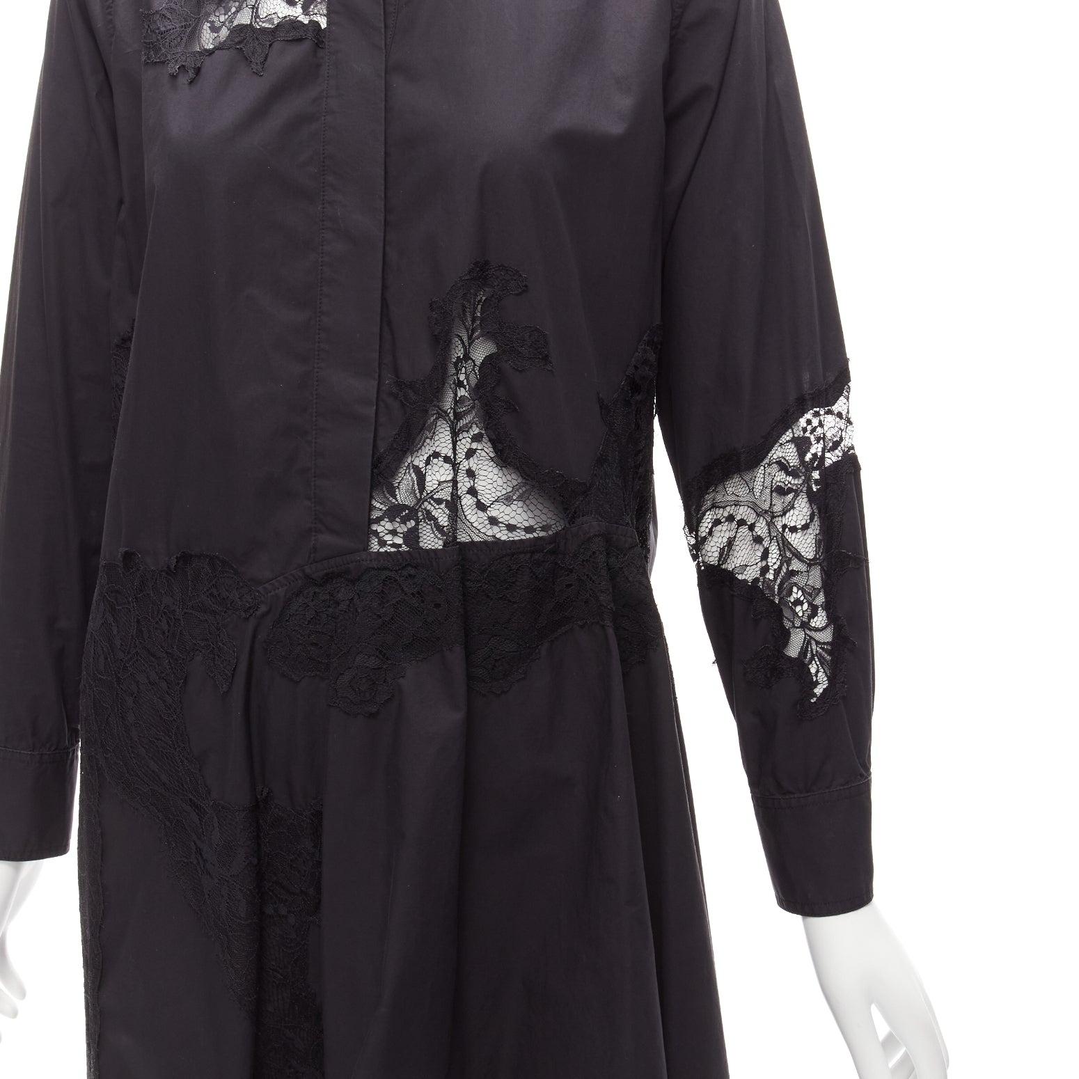 MARQUES ALMEIDA 100% cotton black lace applique cut out bias shirt dress XS
Reference: JACG/A00140
Brand: Marques Almeida
Material: Cotton
Color: Black
Pattern: Lace
Closure: Button
Extra Details: Concealed button placket.
Made in: