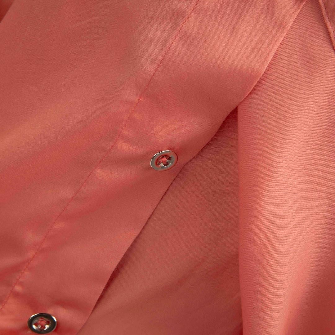 Marques Almeida Pink Shirt Midi Dress Size S In Good Condition For Sale In London, GB