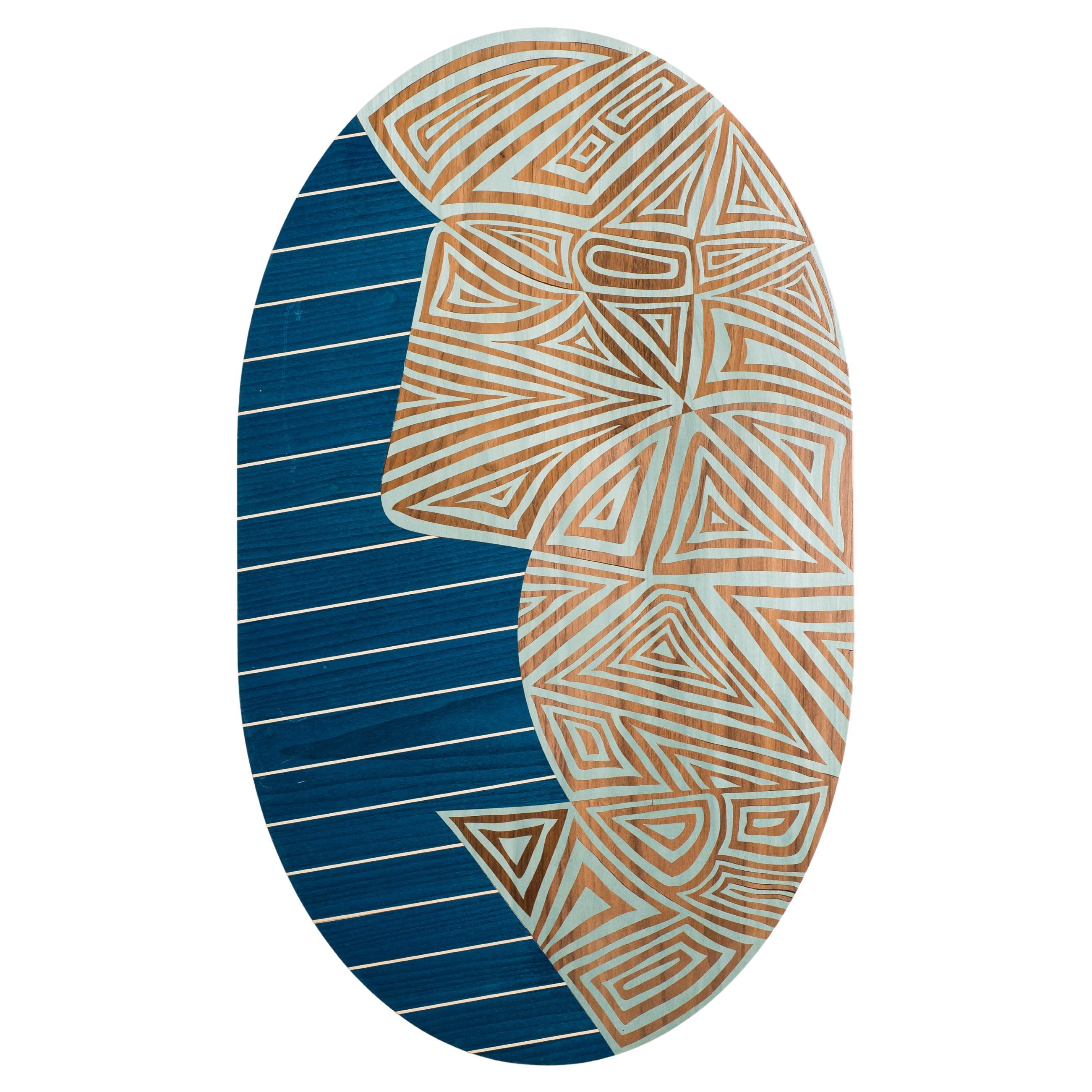 Tavola di equilibrio intarsiata