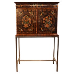 Marquetry cabinet, late 18th century