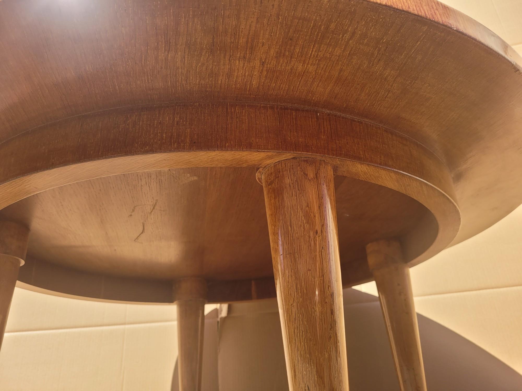 Tavolino da caffè intarsiato, Art Déco, XX secolo in vendita 5