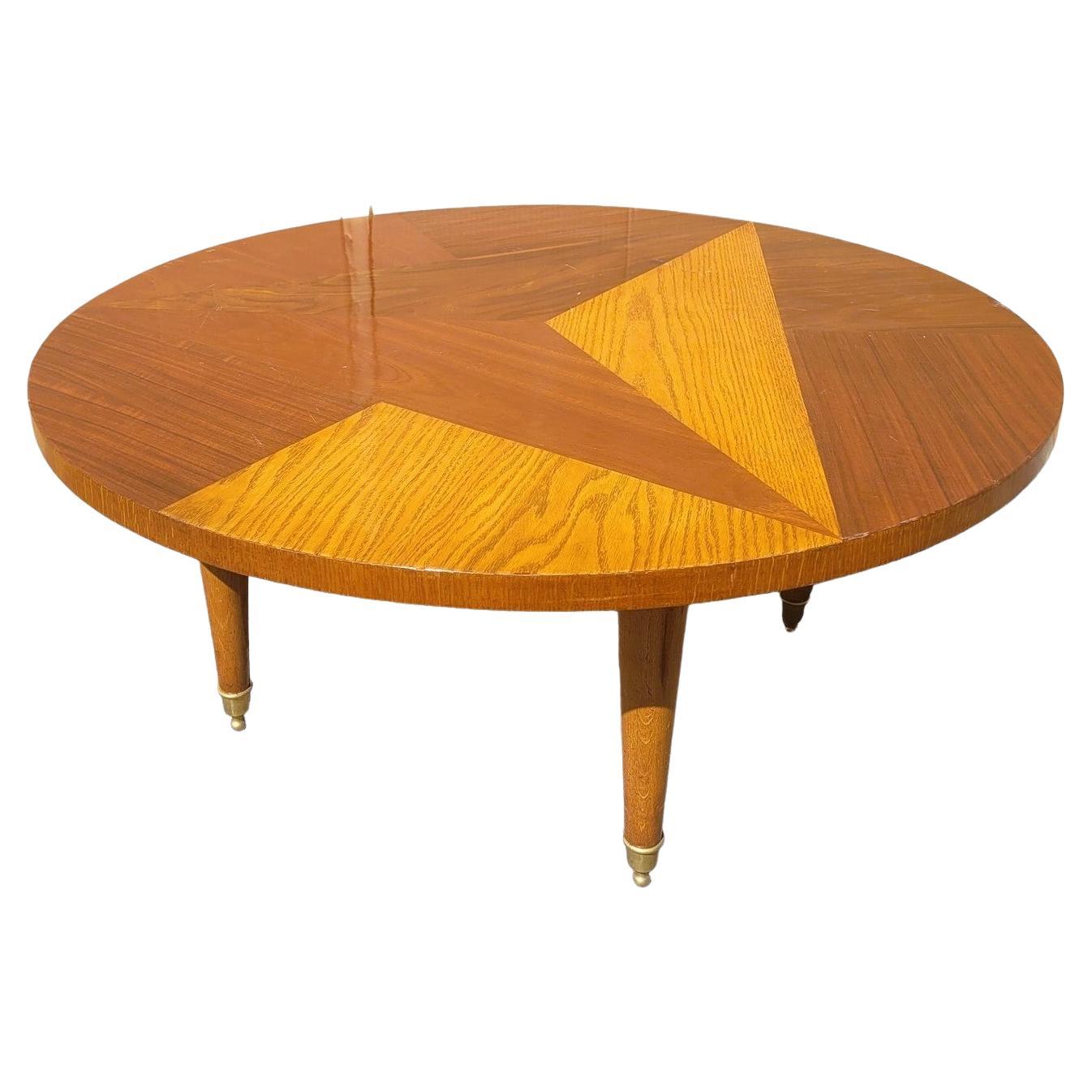 Couchtisch mit Intarsien, Art déco, 20. Jahrhundert