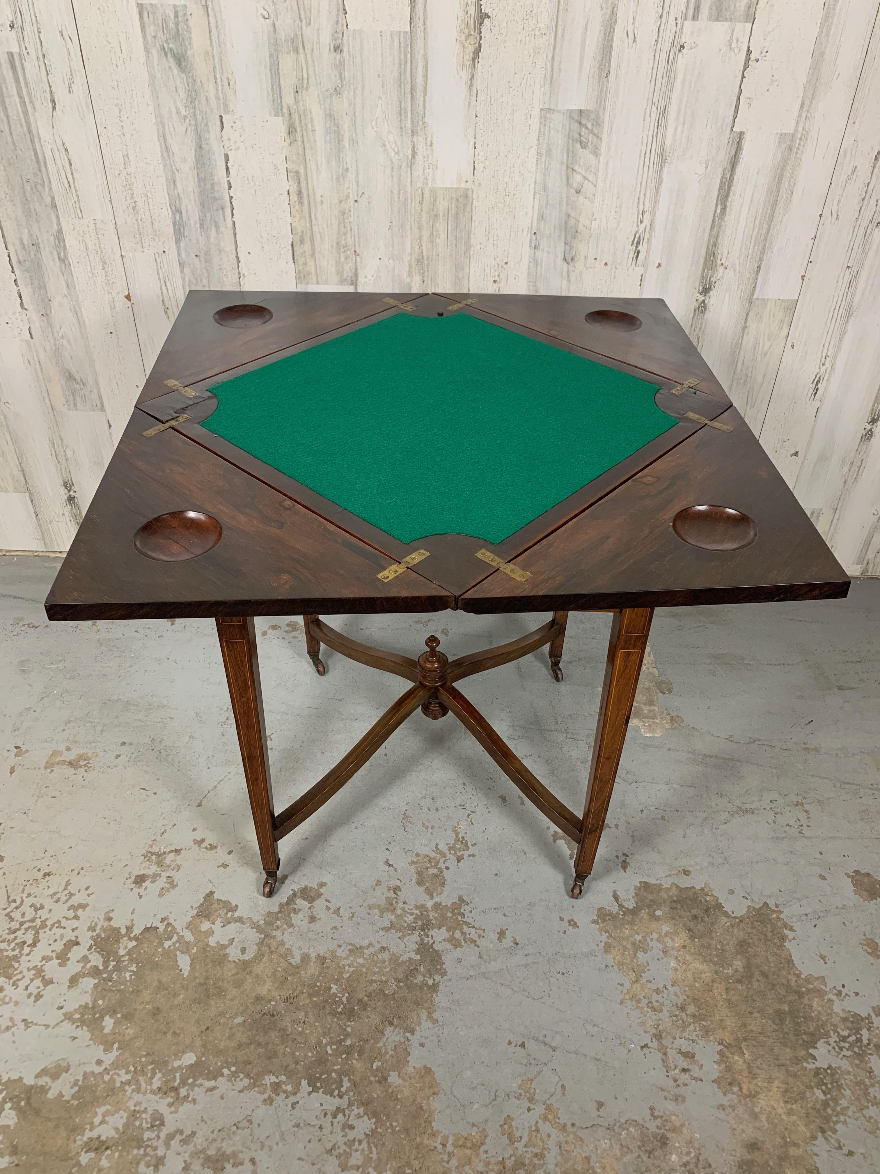 Marquetry Envelope Game Table 1
