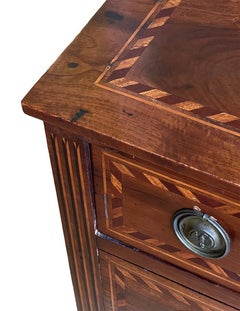 Marquetry Inlaid Neoclassical Chest of Drawers
