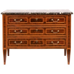 Marquetry Inlaid Side Table, circa 1860