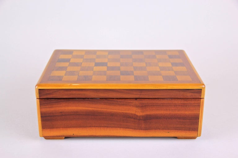 Marquetry Jewelry Box Art Deco Austria Circa 1920