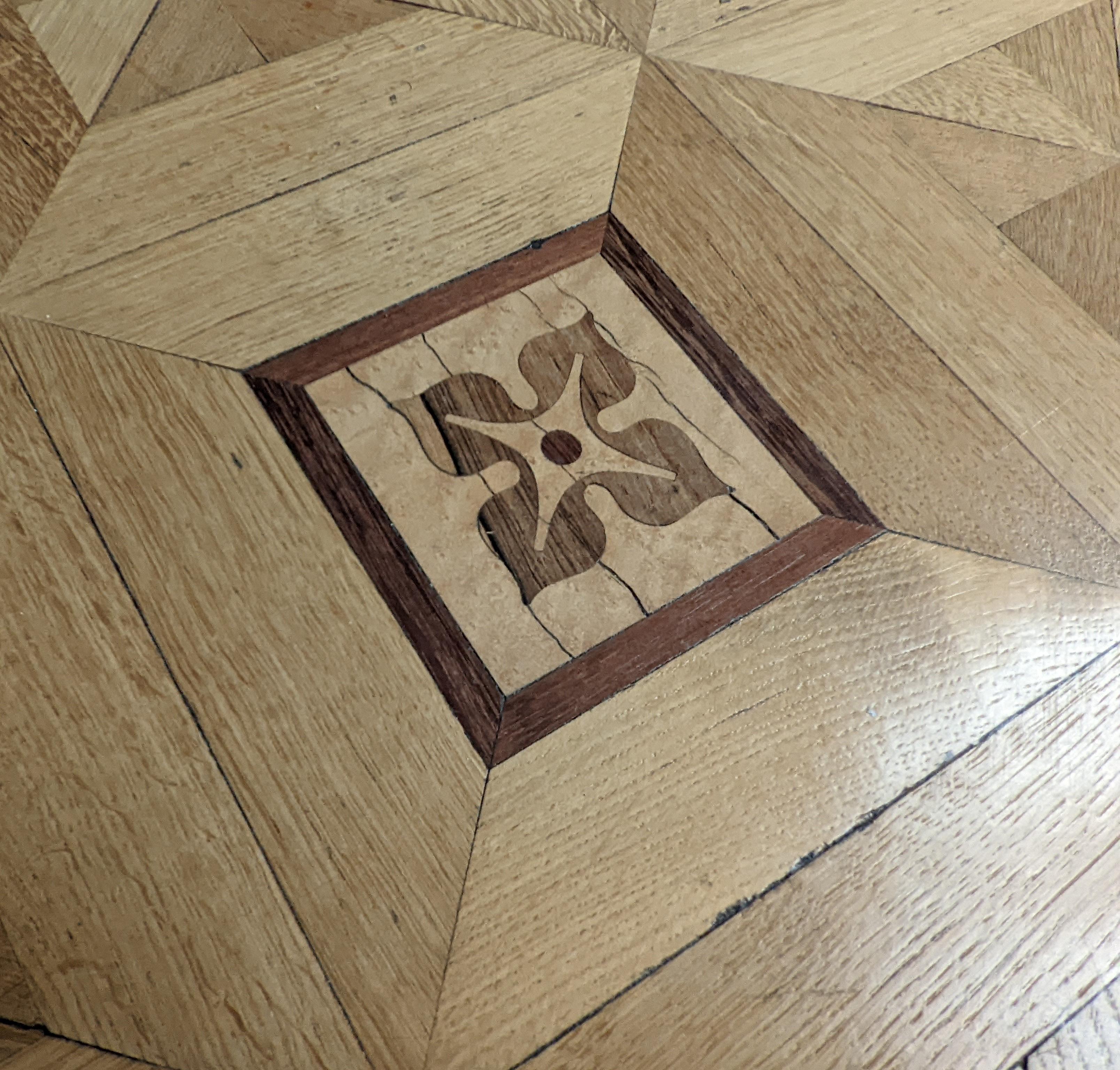 19th Century Marquetry parquet. Late 19th century For Sale