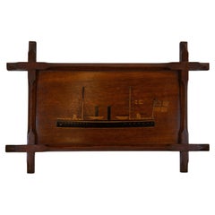 Marquetry Ship