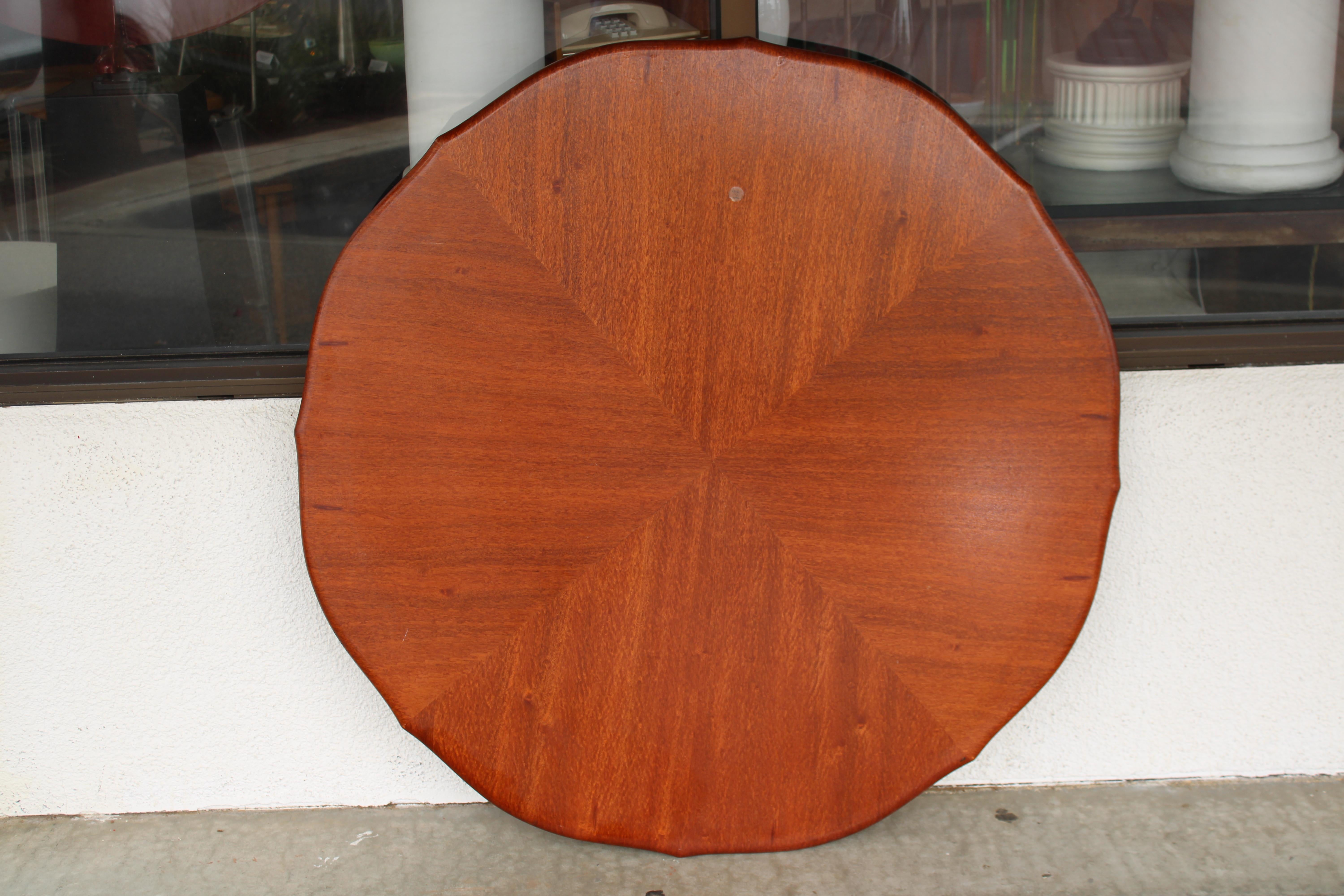 Fine XX secolo Marquetry Table Top with Kaleidoscopic Pattern, Made in Italy in vendita