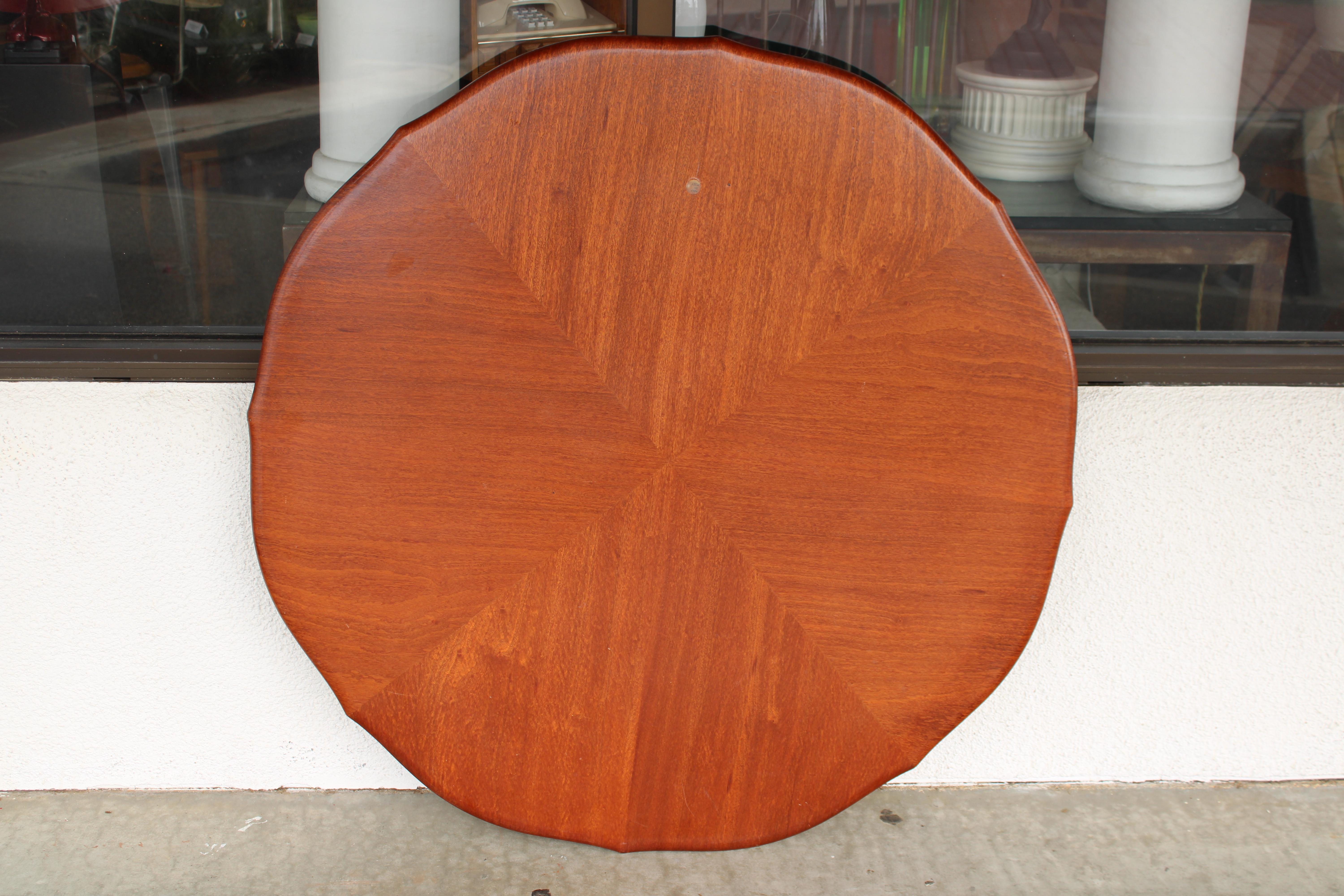 Marquetry Table Top with Kaleidoscopic Pattern, Made in Italy For Sale 1