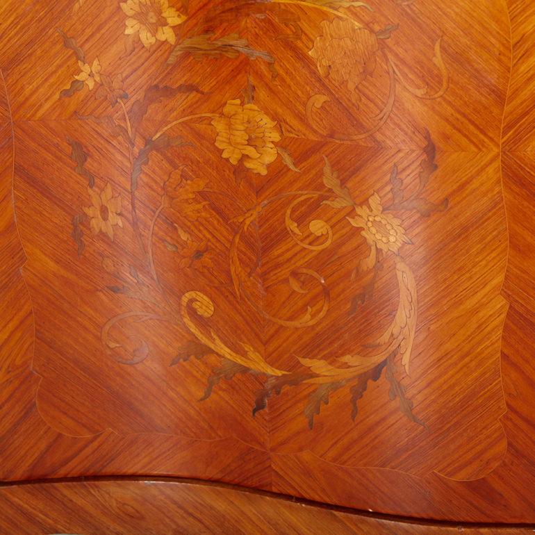 Marquetry Two-Door Armoire Made in France In Good Condition In Vancouver, British Columbia