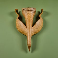 Albatros mural en marqueterie par Emile Norman