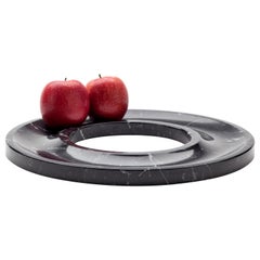 Marquina Marble Ring Tray by Joseph Vila Capdevila