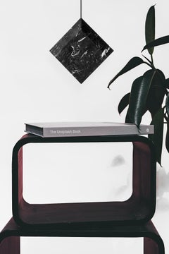 Marquinia Marble Ceiling Lamp "Werner Jr." in Stock