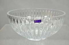 Marquis by Waterford Glass 10" Bezel Fruit Bowl Cut Crystal dans une boîte