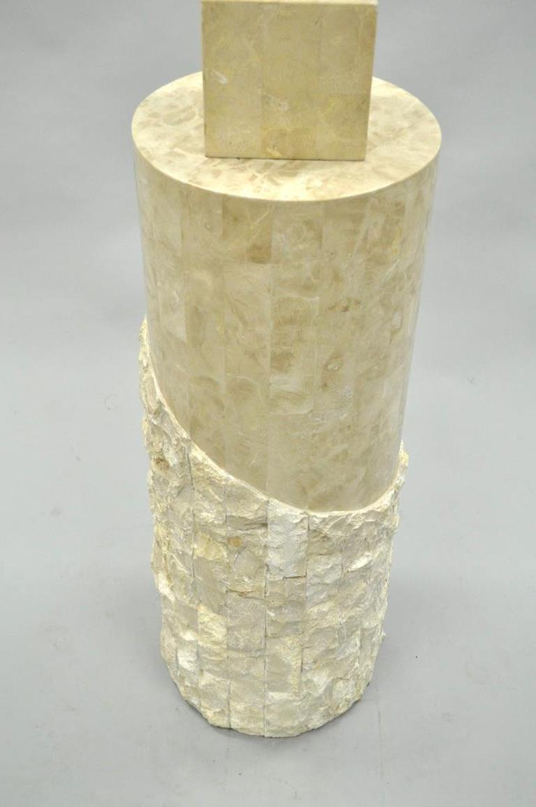 Marquis Collection Beverly Hills Snuggling Couple Fossil Ivory Stone Sculpture In Good Condition In Philadelphia, PA