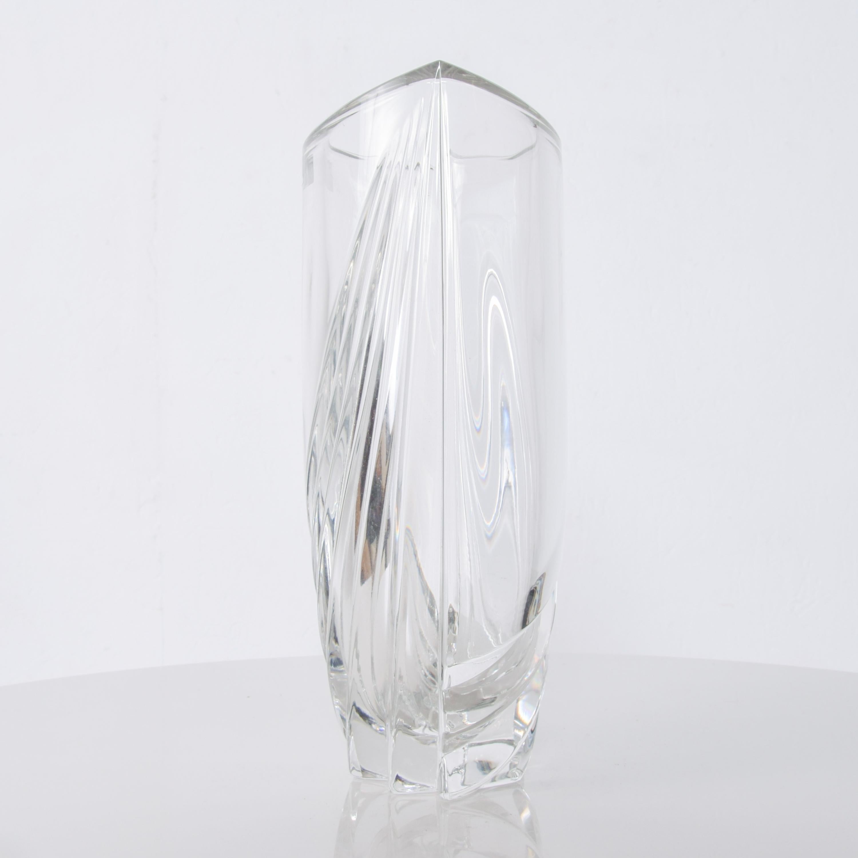 Modern Elegant Marquis Crystal Vase by Waterford Made in Germany 1980s