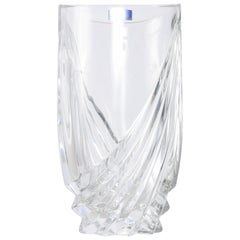 Retro Elegant Marquis Crystal Vase by Waterford Made in Germany 1980s