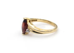 Marquis Garnet Ring
