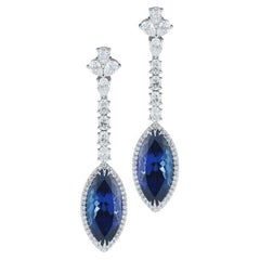 Marquis Tanzanite Earring