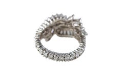 Marquise and Baguette Diamond Eternity Band Ring