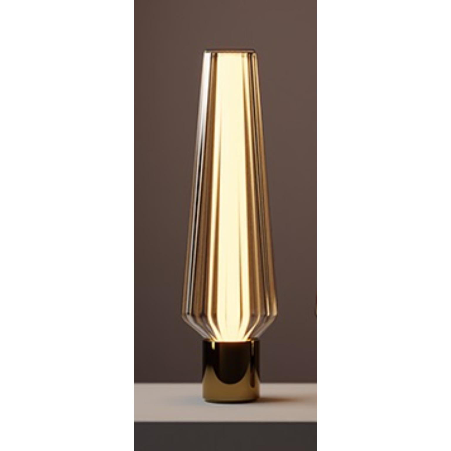Lampe Babilonia par MM Lampadari
Dimensions : Ø 16 x H 61 cm : Ø 16 x H 61 cm.
Matériaux : Métal et verre de Murano.

Différentes finitions sont disponibles. Toutes nos lampes peuvent être câblées en fonction de chaque pays. Si elle est vendue aux