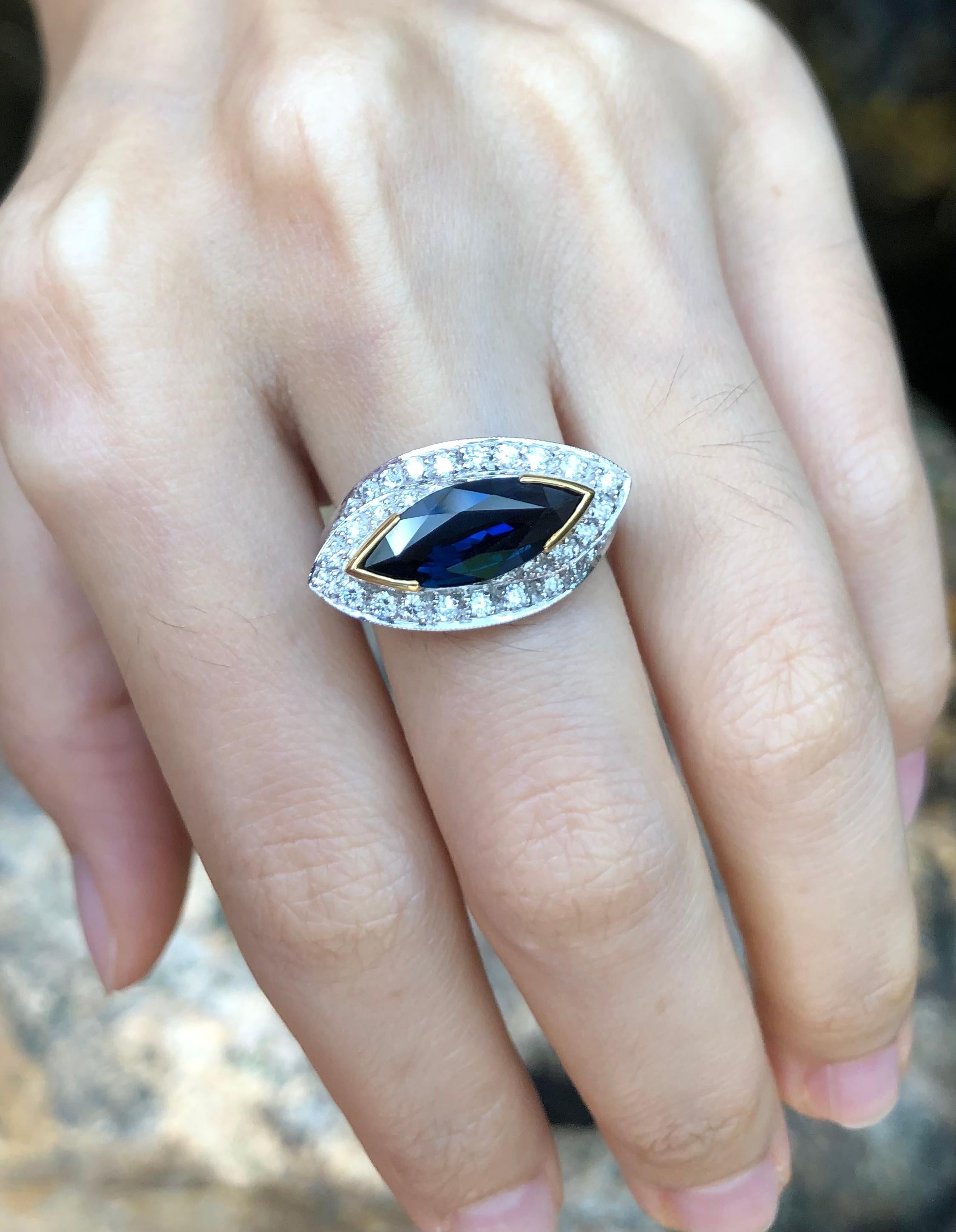 marquise sapphire ring