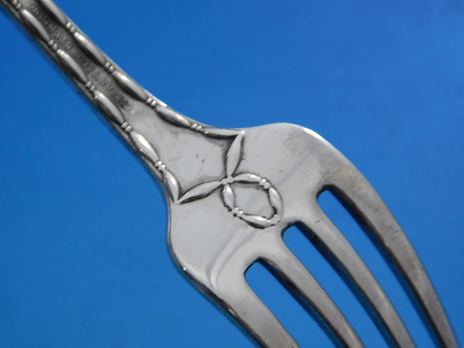 Argento 925 Marquise di Tiffany & Co. Set di posate in argento Sterling 8 Servizio 46 pezzi Cena in vendita