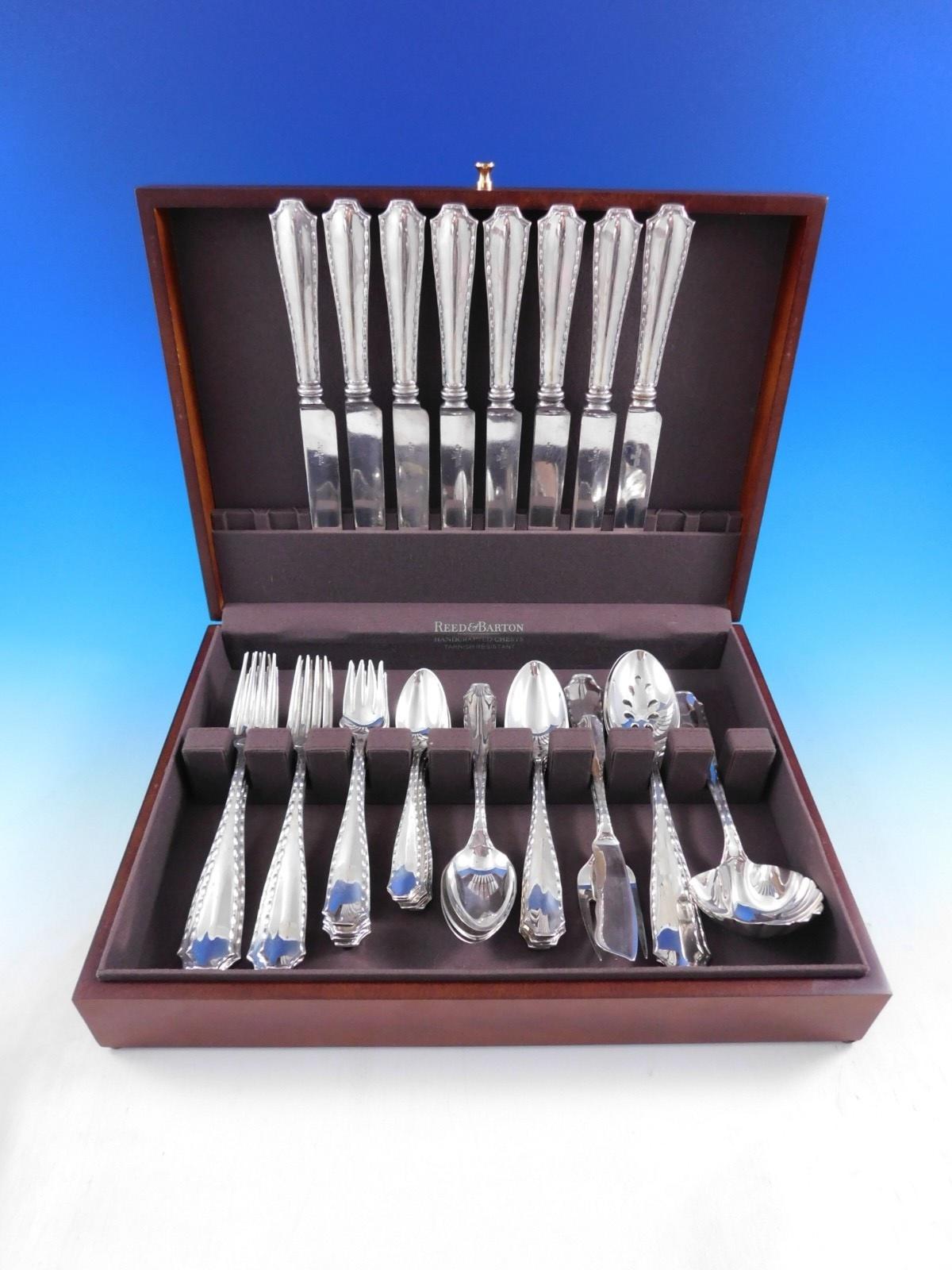 Marquise di Tiffany & Co. Set di posate in argento Sterling 8 Servizio 46 pezzi Cena in vendita 4