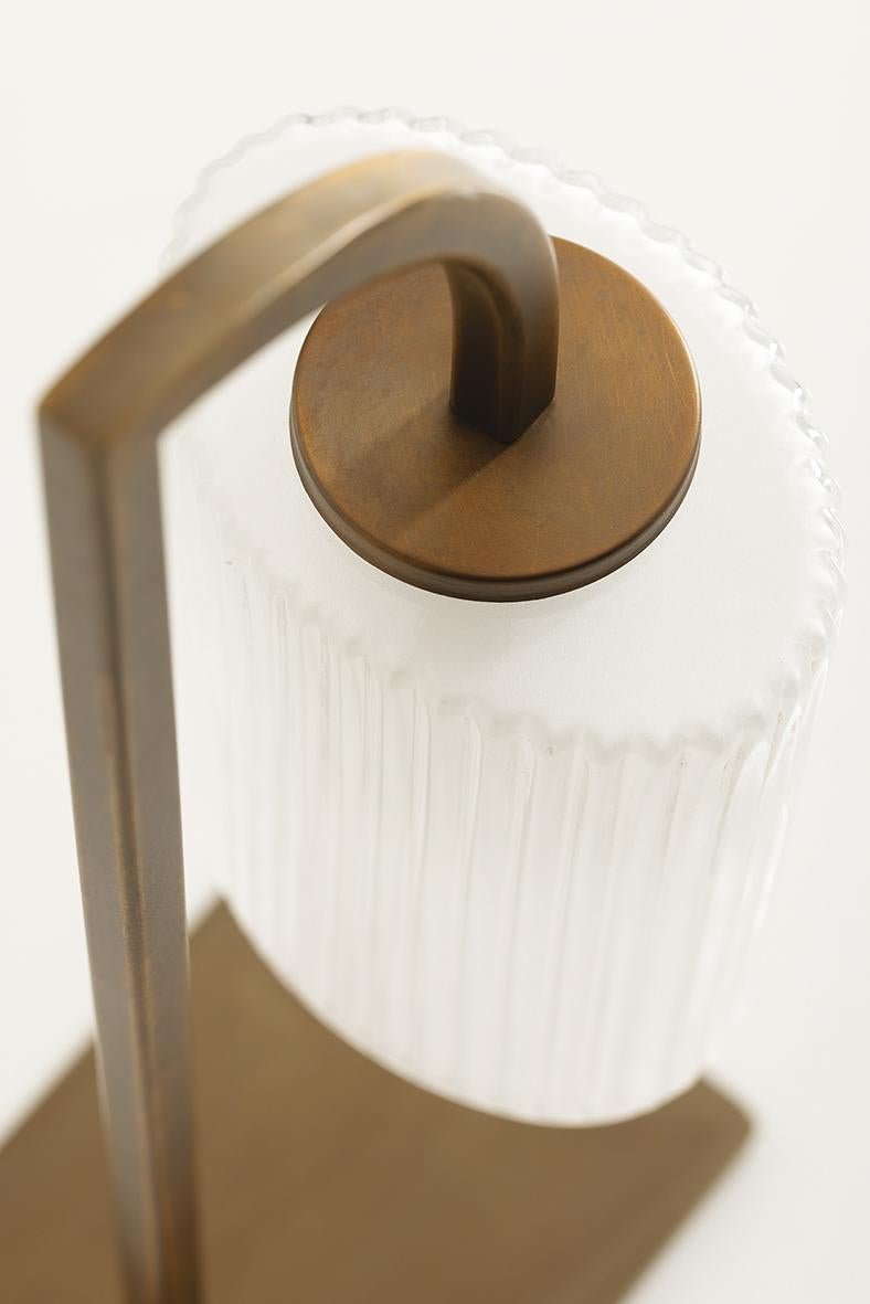 Italian Marquise Cuspide Table Lamp by MM Lampadari For Sale