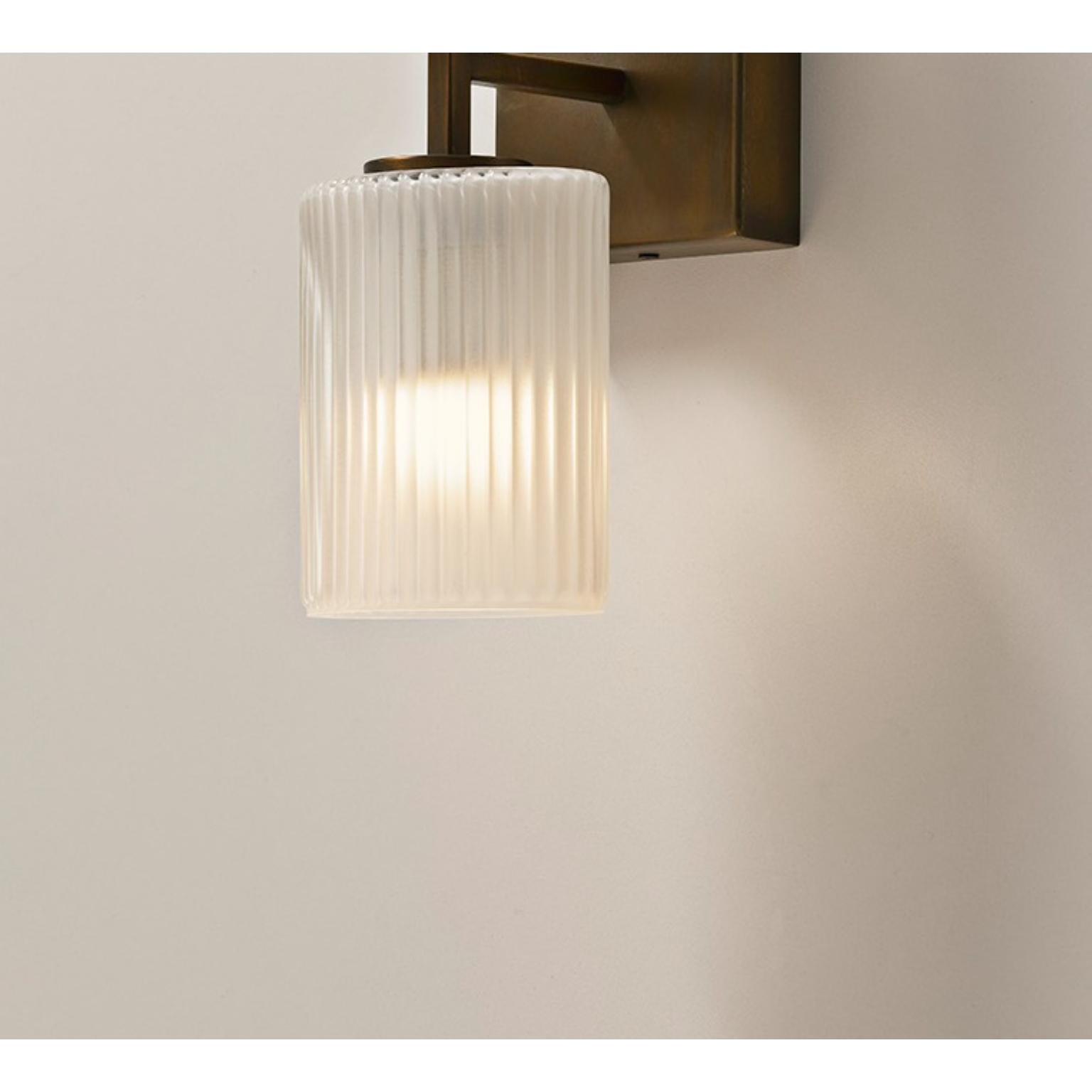 Italian Marquise Cuspide Wall Sconce by MM Lampadari For Sale