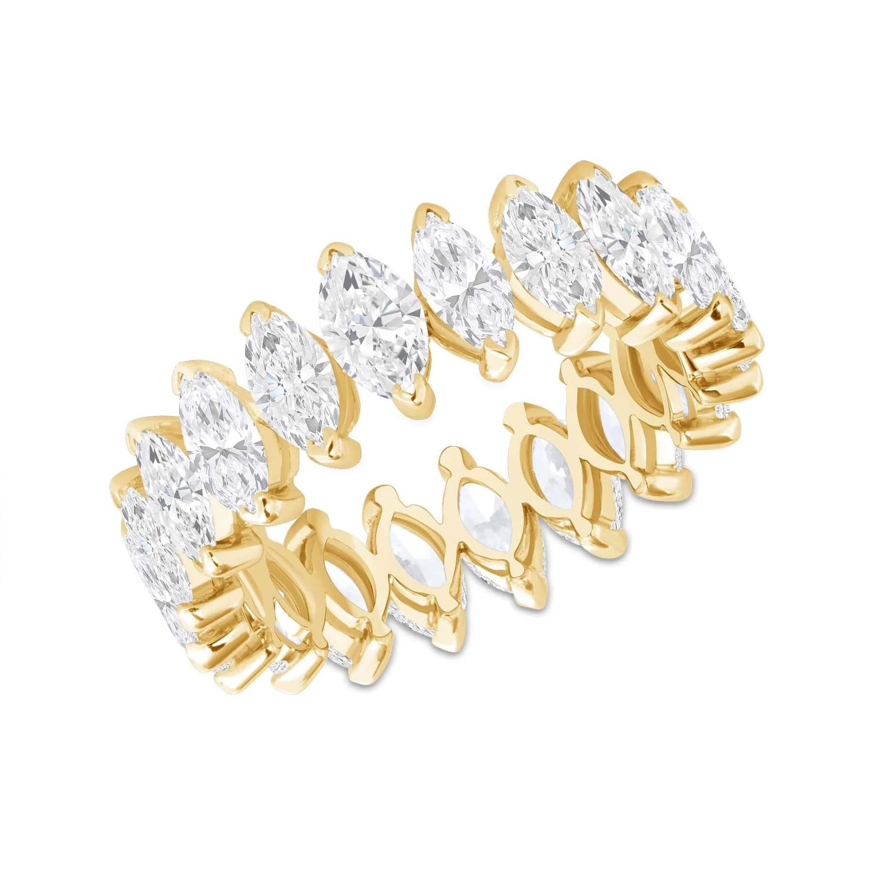 For Sale:  Mira's Marquise Cut Eternity Band 3