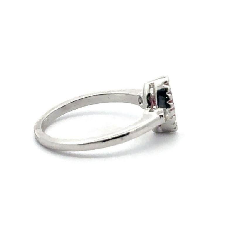 For Sale:  Marquise Cut Ruby and Diamond Three Stone Ring in 925 Silver Jewelry for Women 7